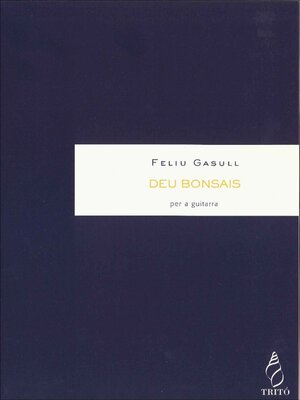 cover image of Deu bonsais